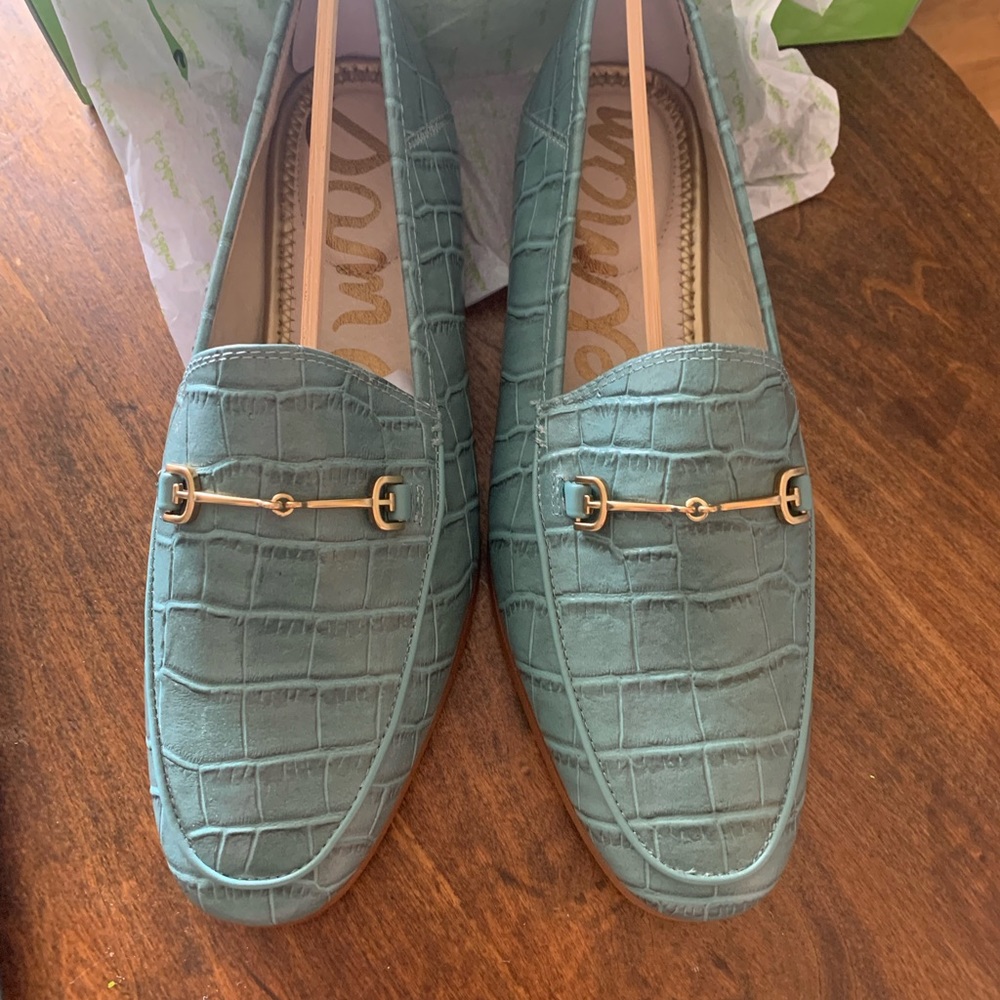 Sam Edelman Loraine croc loafers - color Splendor -never worn